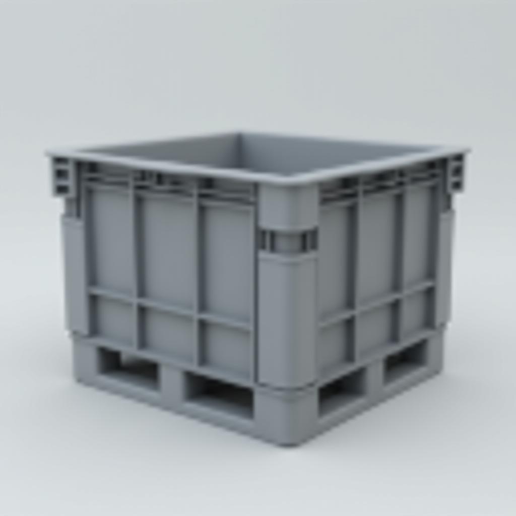 Sustainable returnable packaging containers for eco-friendly supply chain